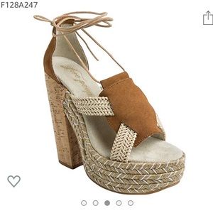 Free people heels. Size 8